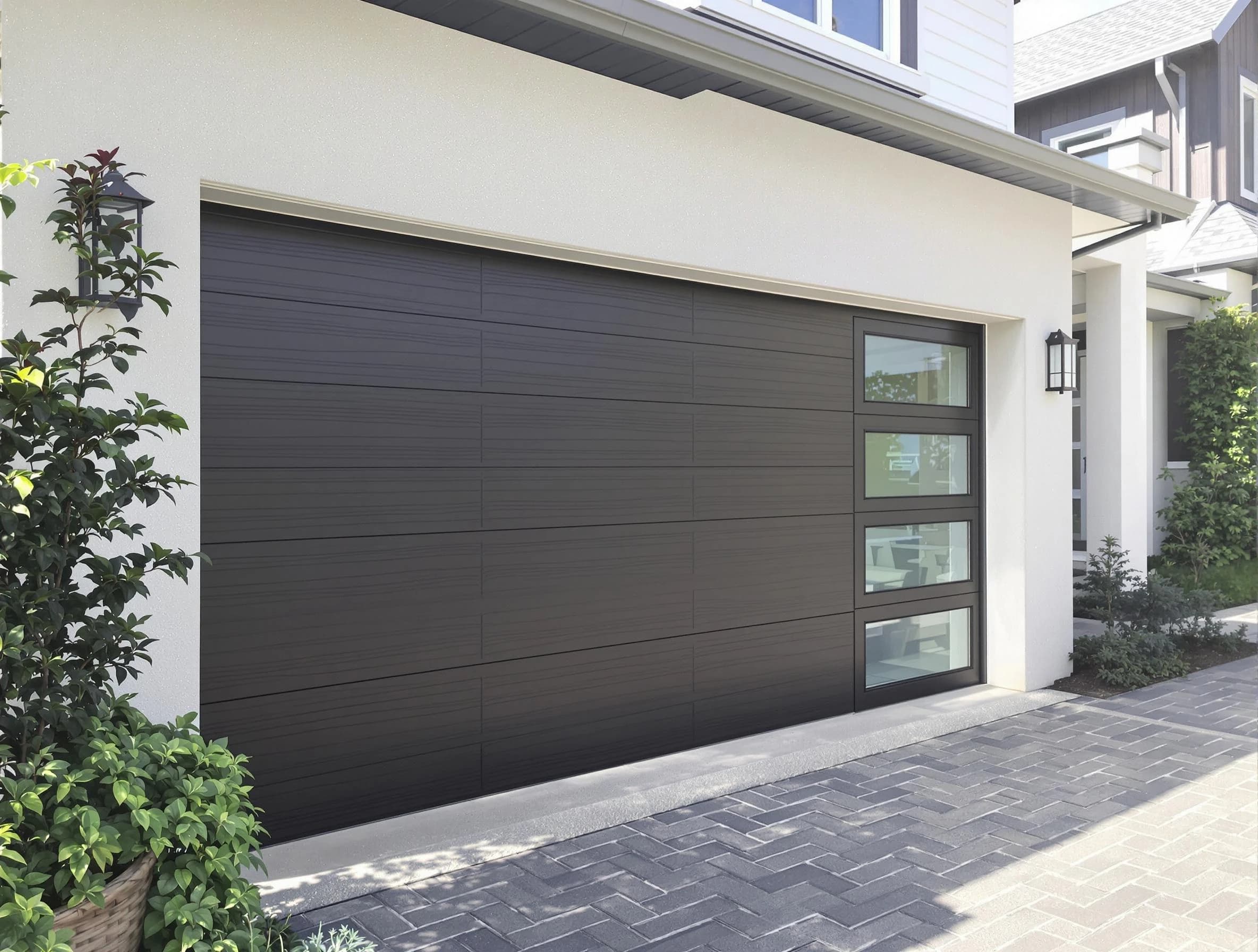Custom garage door installation by North Fayette Garage Door Repair in North Fayette