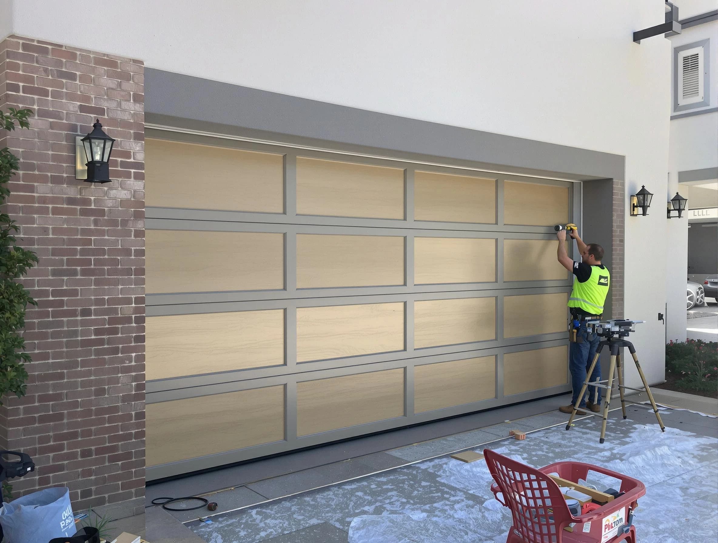 Garage door replacement service by North Fayette Garage Door Repair in North Fayette