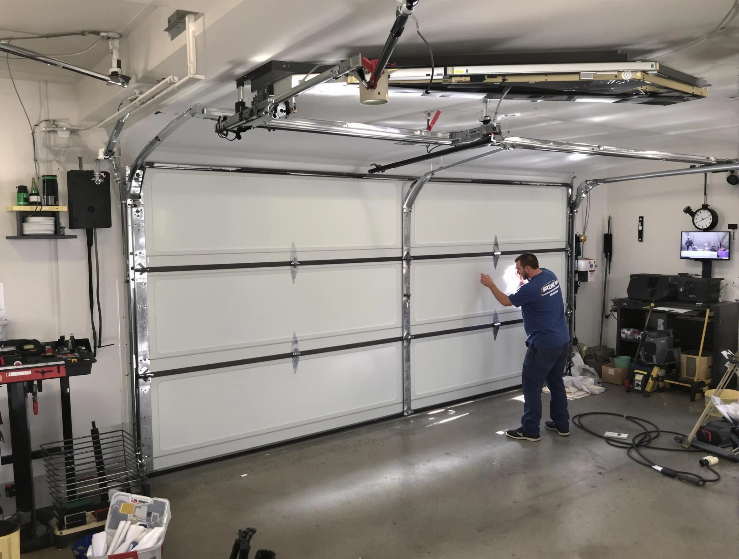 Professional garage door repair service by North Fayette Garage Door Repair in North Fayette