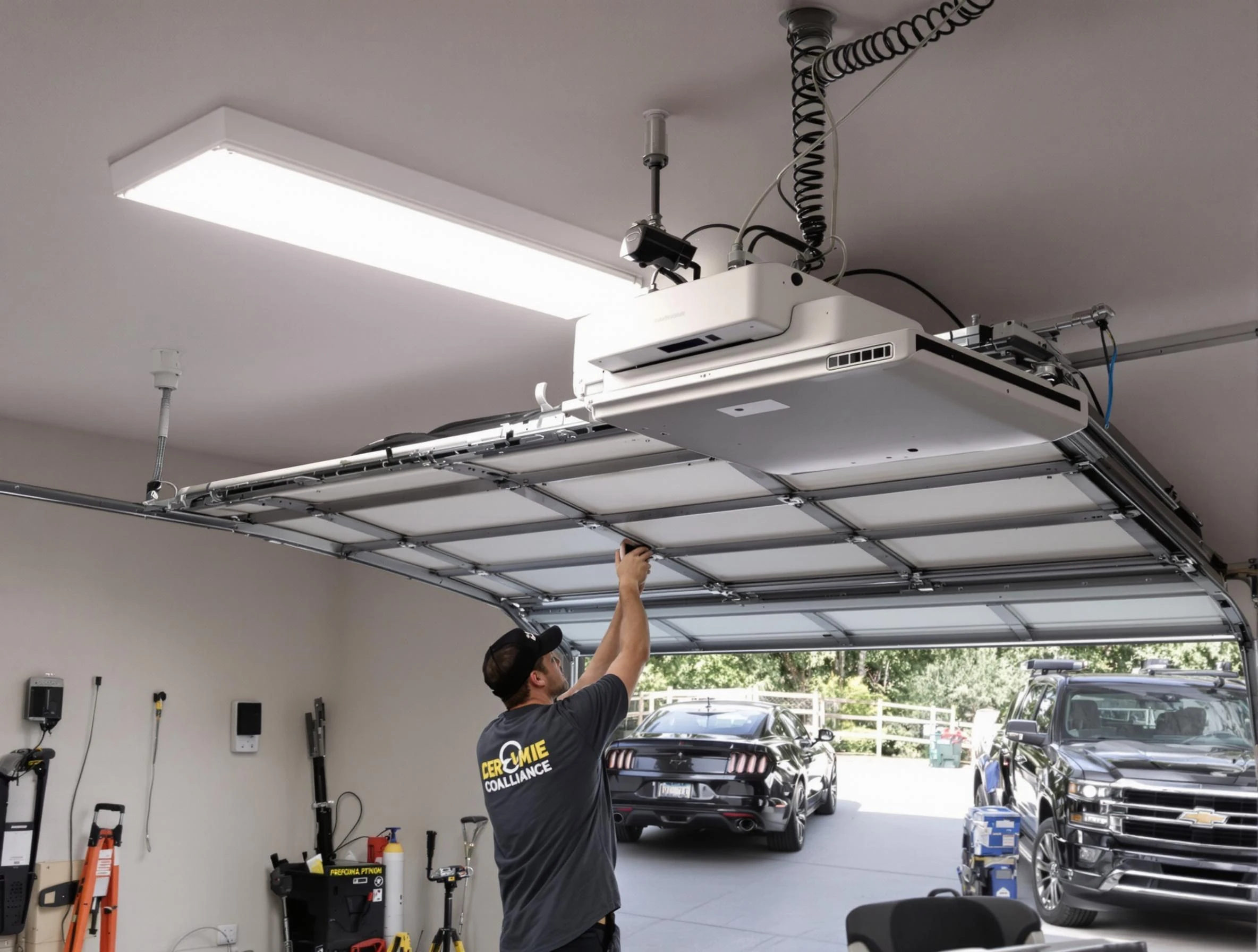 Garage Door Opener Installation in North Fayette