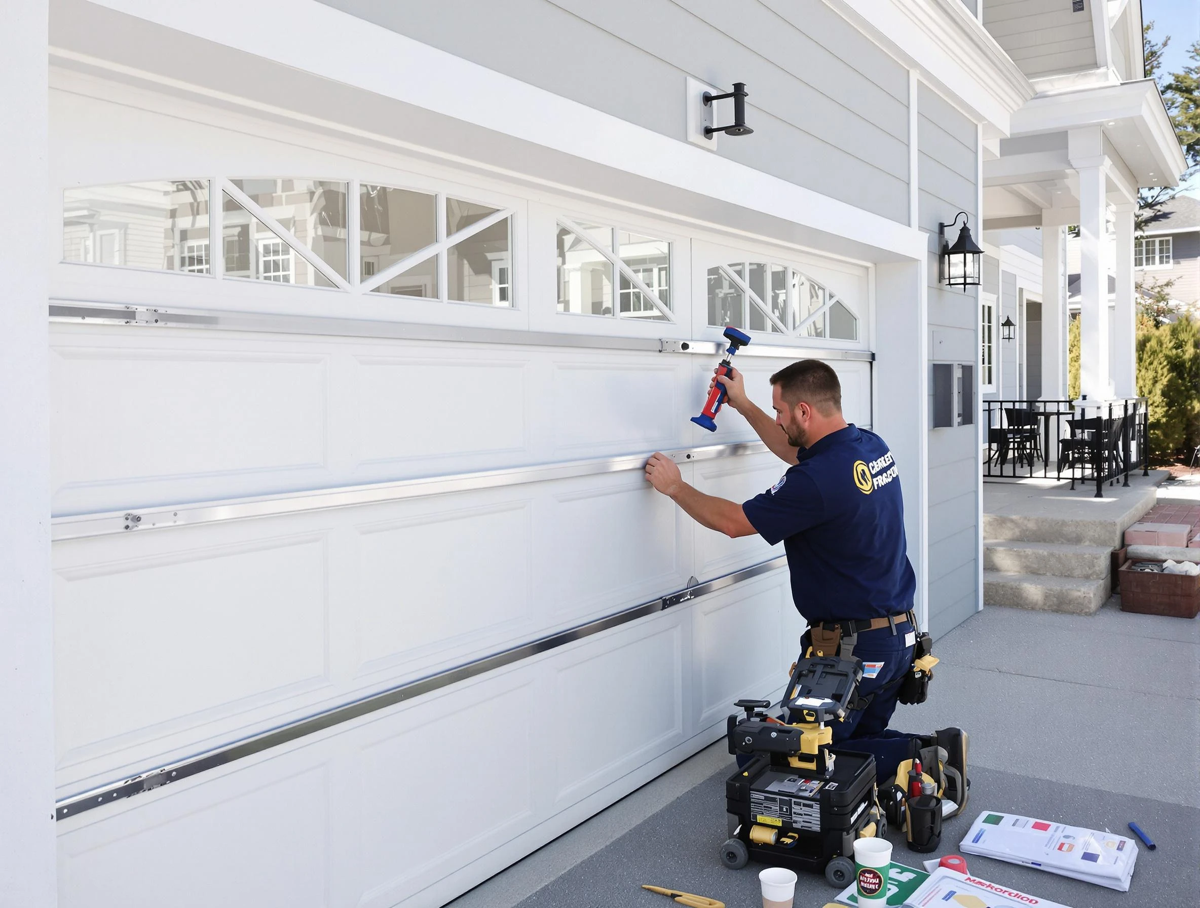 Professional garage door installation by North Fayette Garage Door Repair in North Fayette