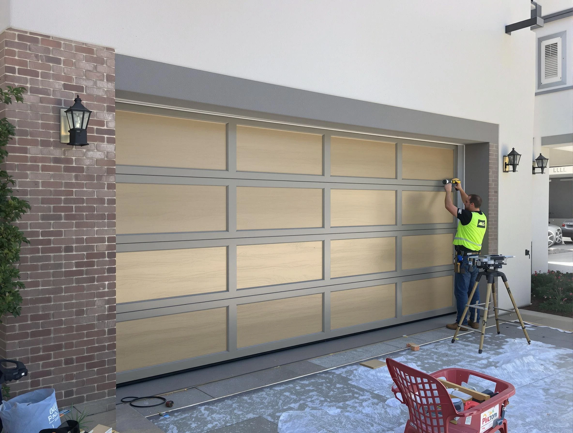 Garage door replacement service by North Fayette Garage Door Repair in North Fayette