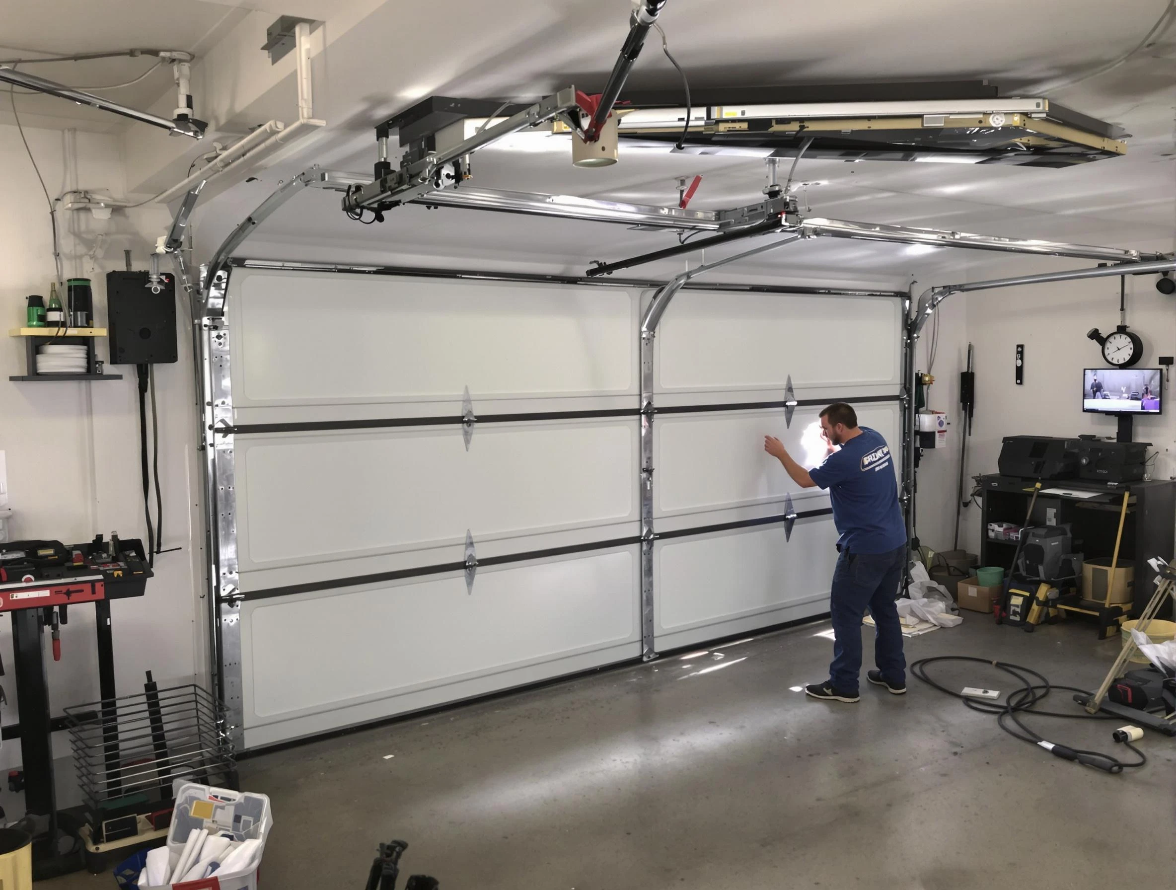 Professional garage door repair service by North Fayette Garage Door Repair in North Fayette